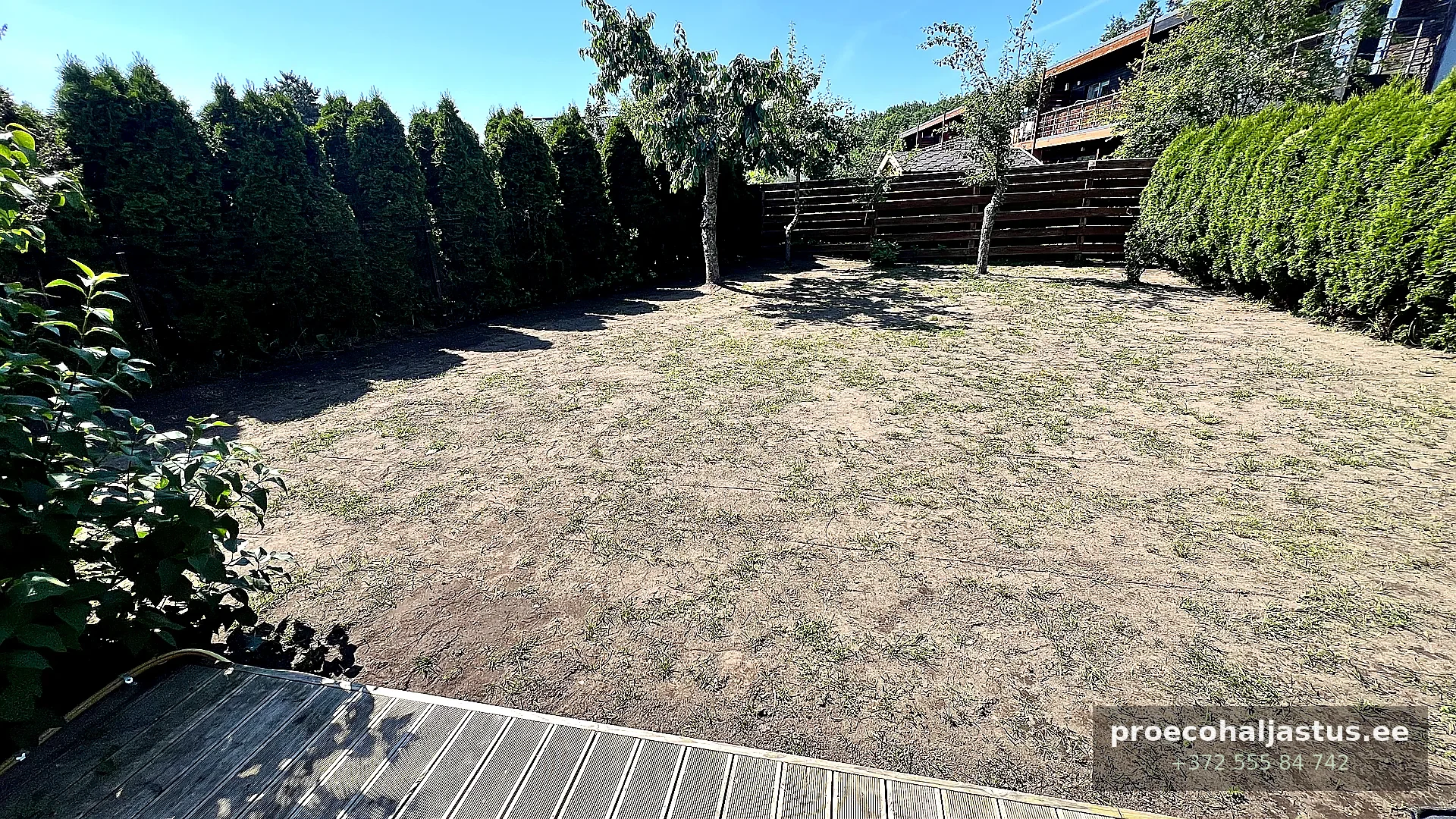 Aiakujundus planeering ja murukülv