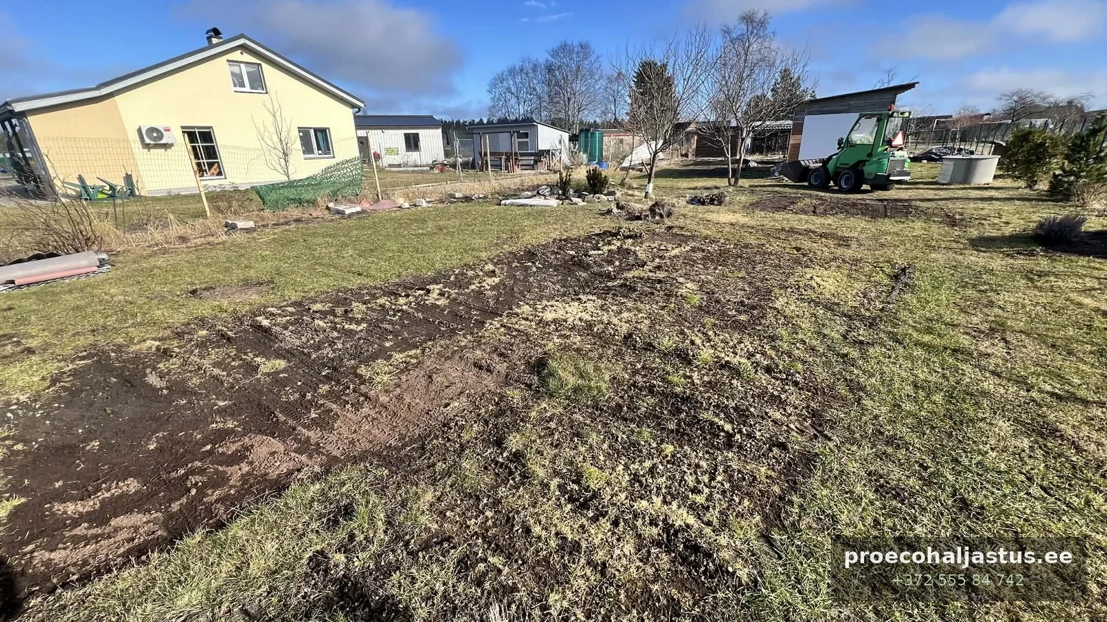 Maastikutööd enne — Tallinn